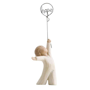 Willow Tree Hopp Figur (liten pojke med hoppballong) 