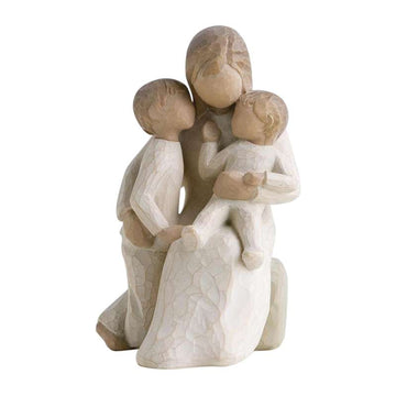 Willow Tree Tyst Figur (mor med två barn) 