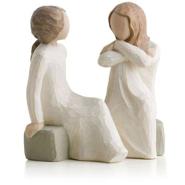 Willow Tree Heart & Soul Figur (till systrar eller vänner) 