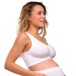 Carriwell Mum to Be sömlösa gravid-bh - Vit