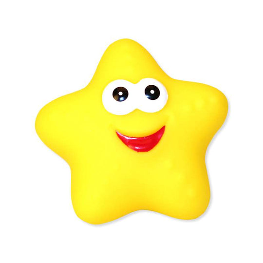 Magni Badedyr - gul sjöstjärna med ljus