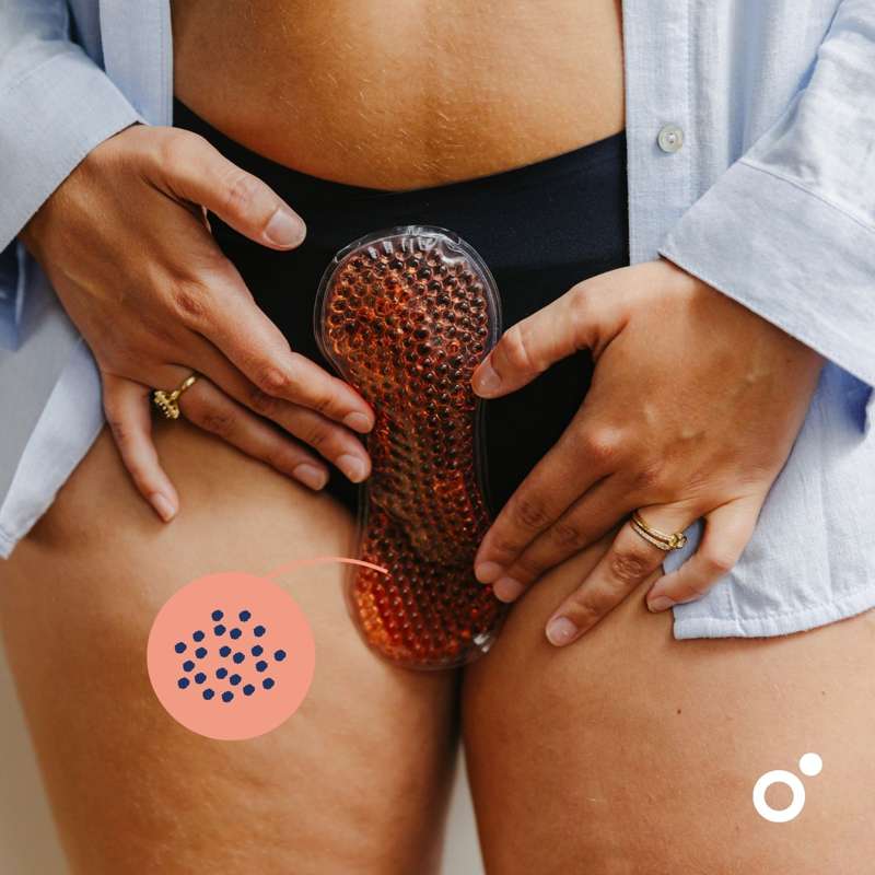 Doomoo Lugnande gelbind - Kyla eller värme 