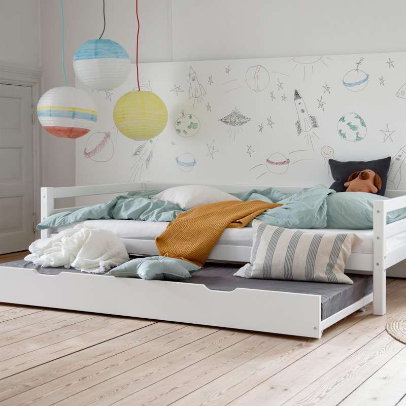 Hoppekids ECO Dream - Juniorsäng (Flera storlekar) - Vit 
