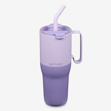 Klean Kanteen Rise Tumbler 1064ml (med sugrör & flip-sugrörlock) - Orchid Bloom 