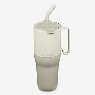 Klean Kanteen Rise Tumbler 1064ml (m/Sugrör & Flip Straw Lock) - Tofu 