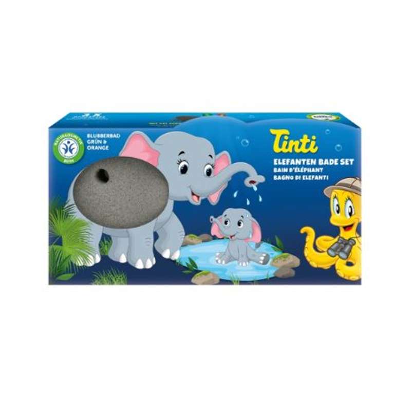 Tinti Elefantens Bad - Paket med 3 delar 
