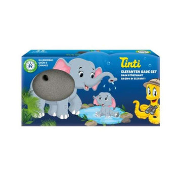 Tinti Elefantens Bad - Paket med 3 delar 