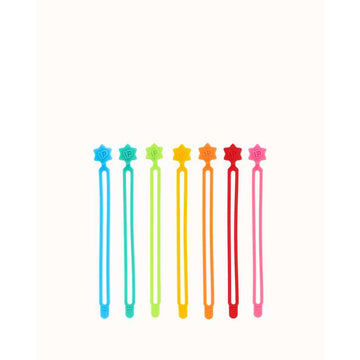 Lunch Punch Wrap Bands - Smörgåsbands - 7 st. - Brights 
