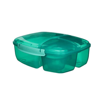 Sistema Matlåda - Tripple Split Lunch - 2L - Minty Teal 