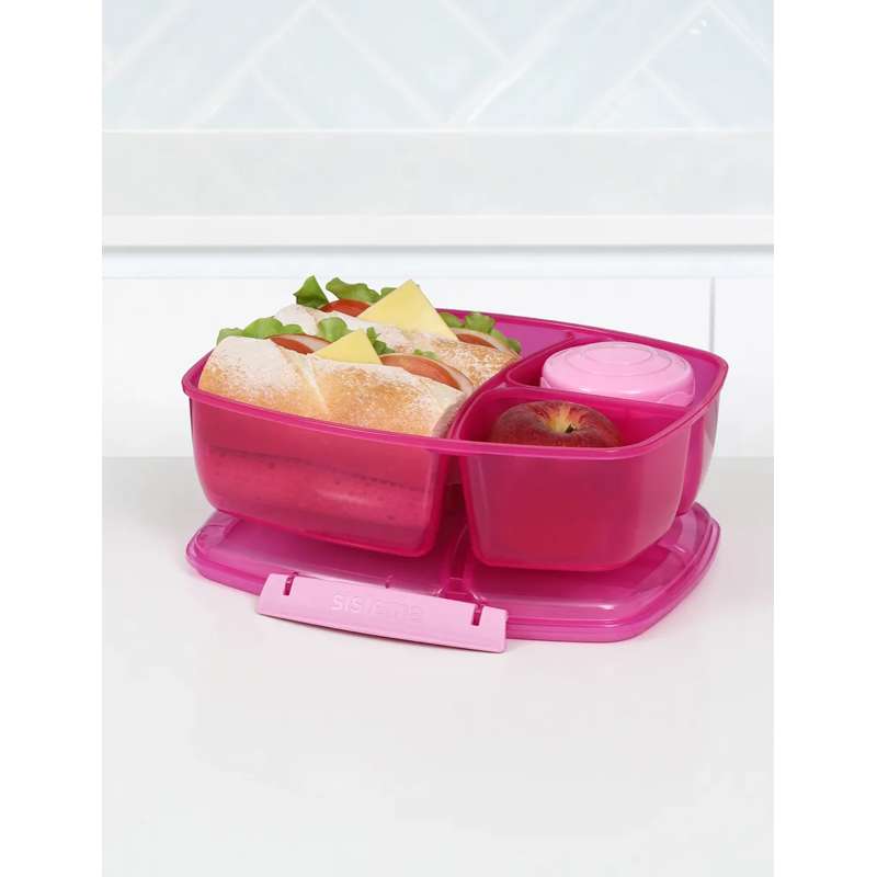 Sistema Matlåda - Tripple Split Lunch - 2L - Rosa 