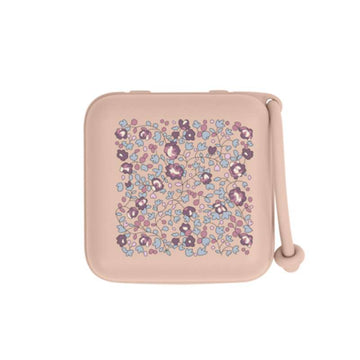 BIBS Tillbehör Nappbox - Suttebox - Liberty - Eloise/Blush 