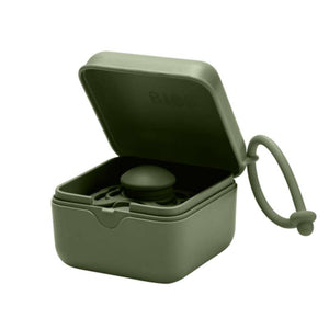 BIBS Accessories Pacifier Box - Nappbox m. Plats för 3 Nappar - Hunter Green