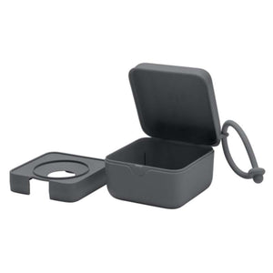 BIBS Accessories Pacifier Box - Nappbox m. Plats för 3 Nappar - Iron