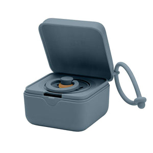 BIBS Accessories Pacifier Box - Nappbox m. Plats för 3 Nappar - Petrol