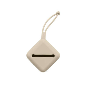 BIBS Accessories Napphållare - Silikon - Nappbox med plats för 3 nappar - Vanilla