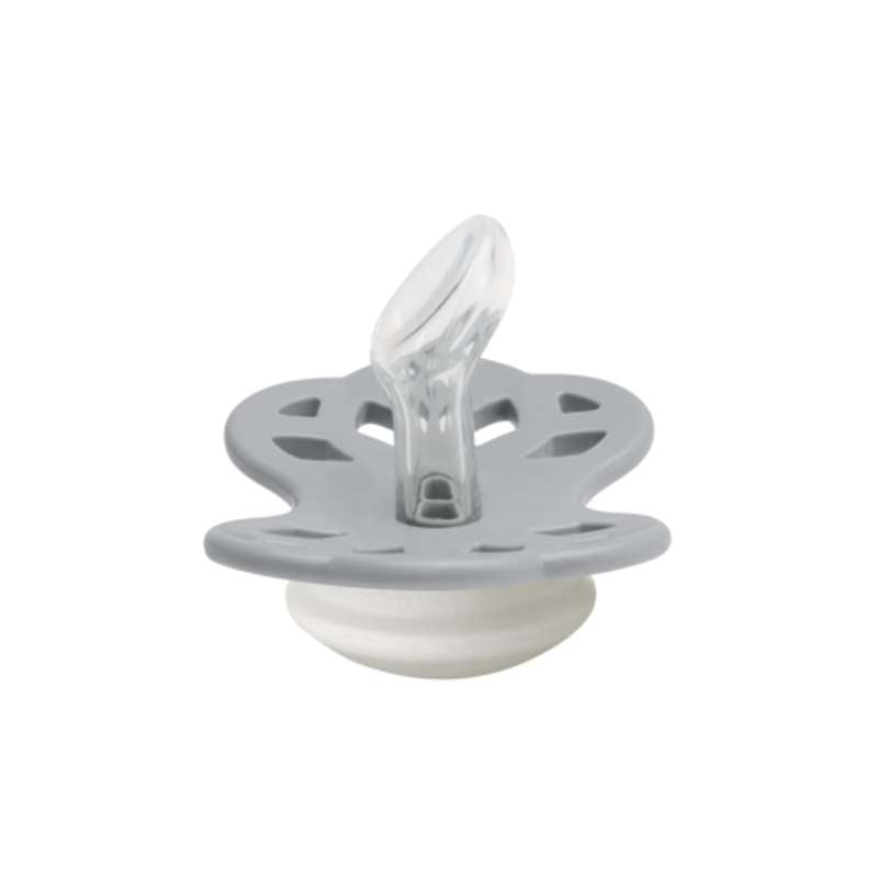 BIBS Anatomisk Infinity Sut - strl. 1 - Silikon - GLOW - Moln 