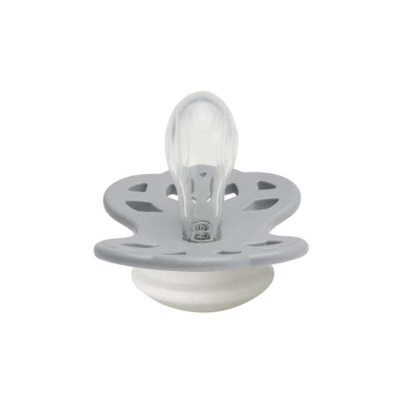 BIBS Symmetrisk Infinity Sut - strl. 1 - Silikon - GLOW - Moln 