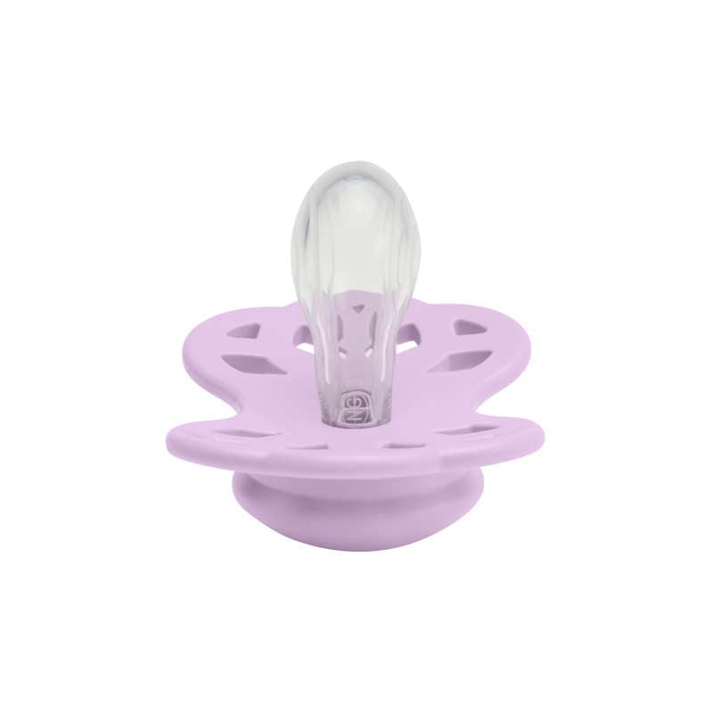BIBS Symmetrisk Infinity Sut - strl. 1 - Silikon - Lila Himmel 