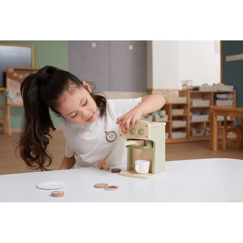 Kid'oh Kaffemaskin m. Tillbehör - Mint 