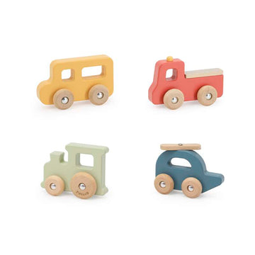 Kid'oh Chunky Bilar - 4 st. 