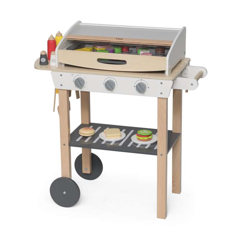 Kid'oh BBQ Lekoleksakgrill m. Tillbehör 