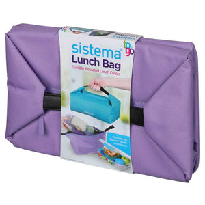 Sistema Bento Lunch Bag To Go Kylväska - Misty Purple