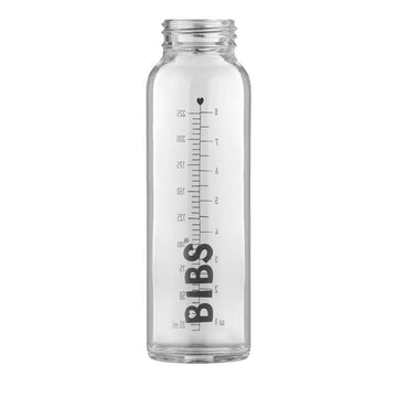 BIBS Flaska - Tillbehör - Stor Napparflaska - Glas - 225 ml. 