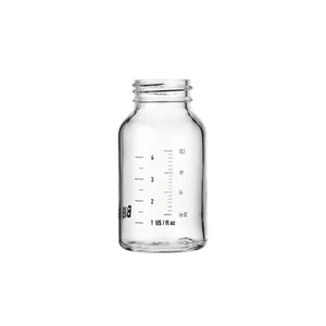 BIBS Flaska - Tillbehör - Liten Sutteflaska - Glas - 120 ml. 