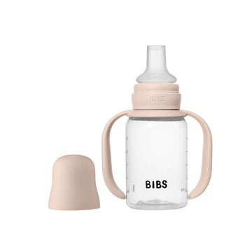 BIBS Flaska - Sutteflaskesätt - Plast - Silikon - Sippy - 150 ml. - Blush 