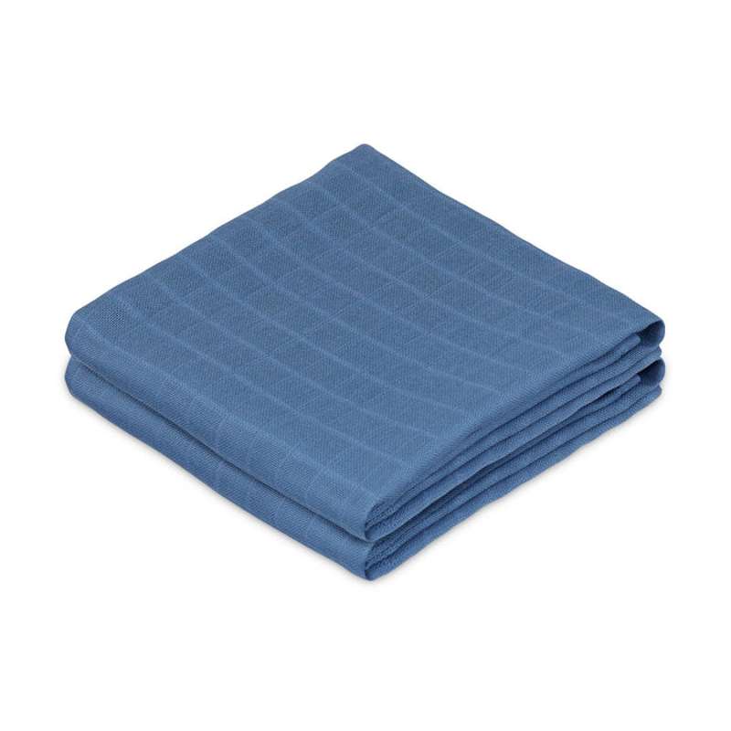 Cam Cam Copenhagen Stofble - 2-pack - GOTS - Djupblå 