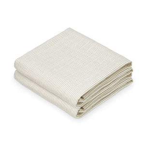 Cam Cam Copenhagen Tygblöja - 2-pack - GOTS - Classic Stripes Camel 