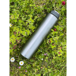 System Flask - Rostfritt stål - 280 ml - Ljusgrå