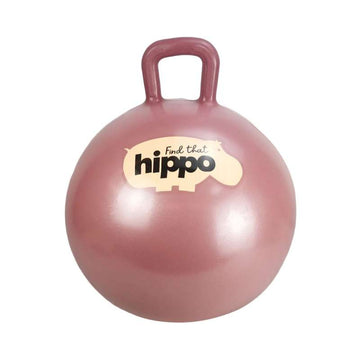 Hitta den där hippo hoppebollen - Turkos ros 