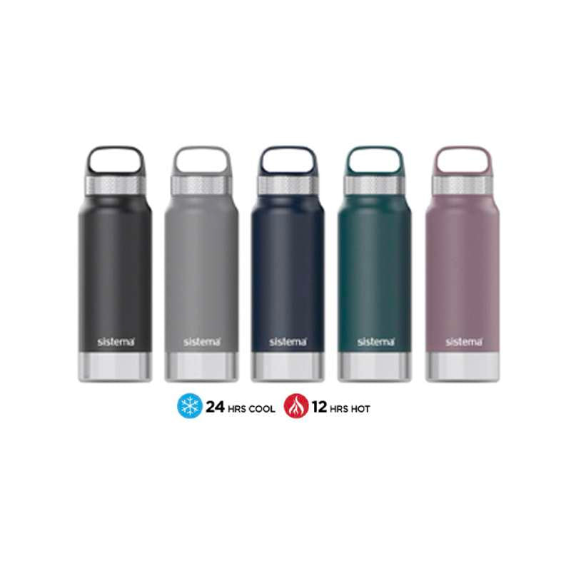 Sistema Termosflaska - Rostfritt Stål - 650ml - Navy 