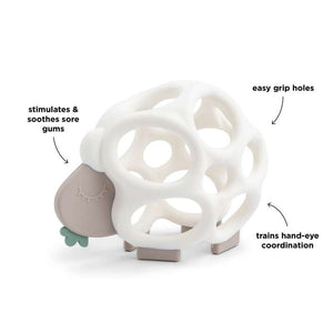 Done By Deer Grip- och Bitleksak - Sheepy - Sand 