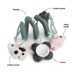 Done By Deer Aktivitetsspiral - Liten gård - Grön 