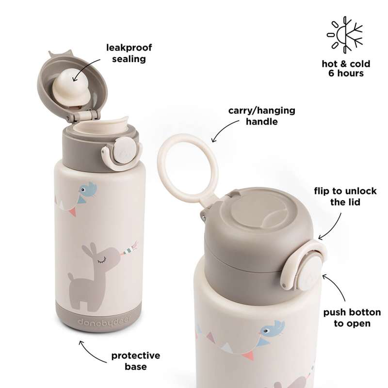 Done by Deer Termosflaska - 340ml - Celebration - Sand 