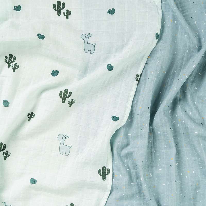 Done By Deer Stoftyg - 2 st. - Lalee - Blå 