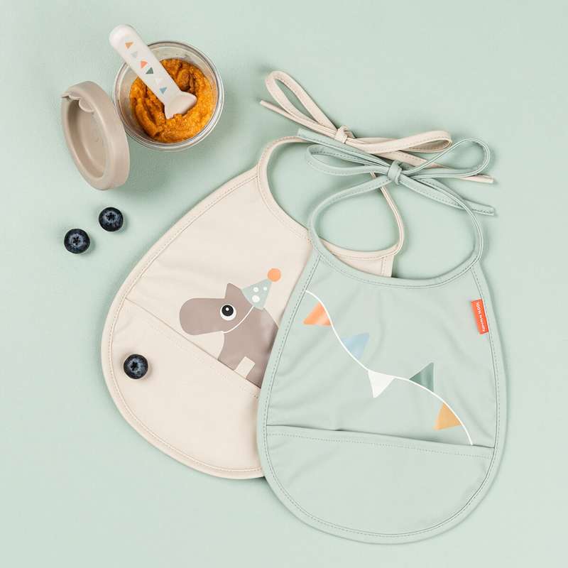 Done by Deer Mini Hagesmäk m. Ficka - 2 st. - Celebration - Sand 