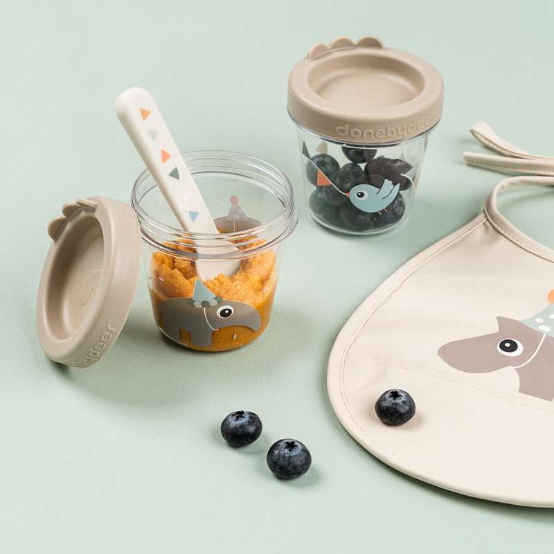 Done by Deer Kastruller för Babymat - 2 st. - Celebration - Sand 