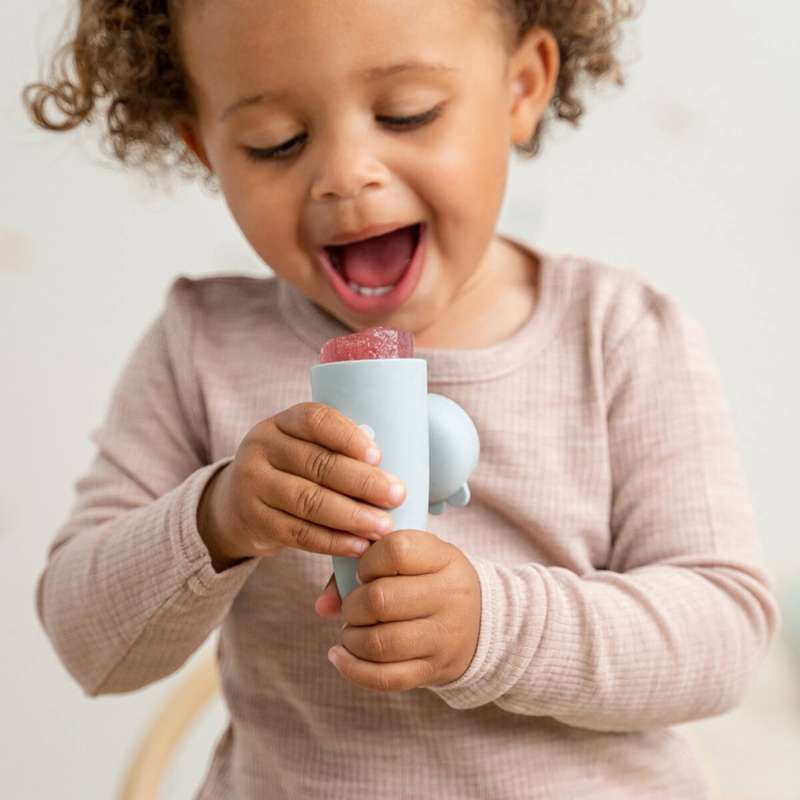 Done by Deer Isformer - Silikon - 3-pack - Dotti - Blå 