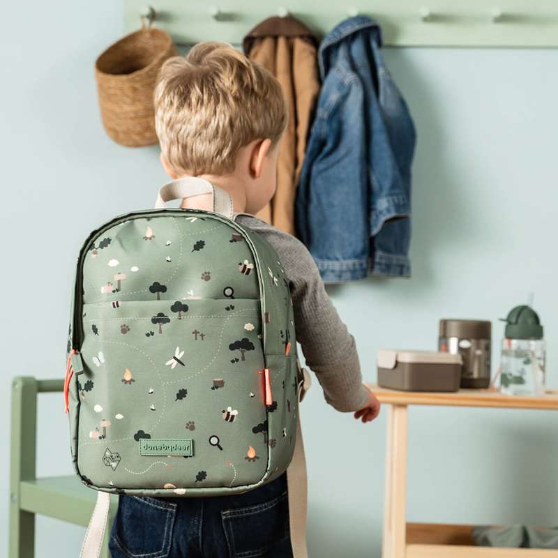 Done by Deer Barnryggsäck - Tiny Trails - 7.5L - Grön 