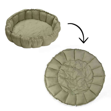 Play & Go Babynest Lekmatta - Bloom - Meadow Green 