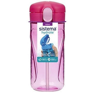 System Flask - Tritan Quick Flip - 520 ml - Rosa