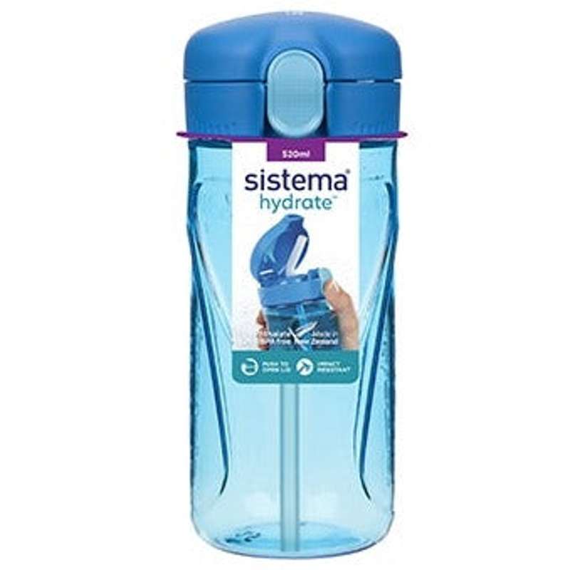Sistema Drickflaska - Tritan Quick Flip - 520ml - Ocean Blue 