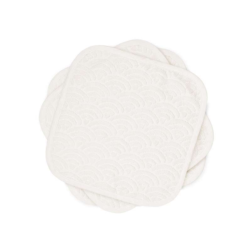 Cam Cam Copenhagen Tvättlappar - 3-pack - GOTS - Off White 