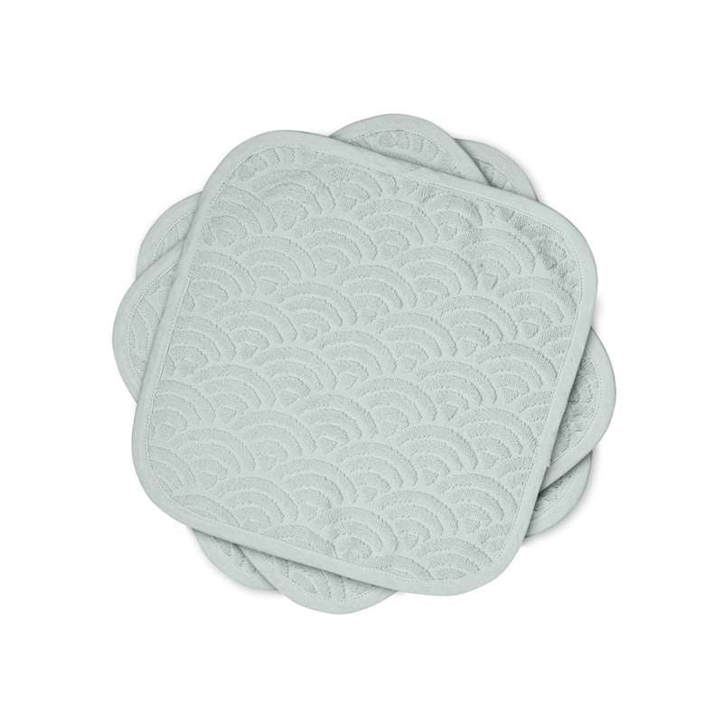 Cam Cam Copenhagen Tvättlappar - 3-pack - GOTS - Classic Grey 