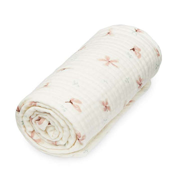 Cam Cam Copenhagen Muslin Babytäcke - GOTS - Vindblomma Creme 