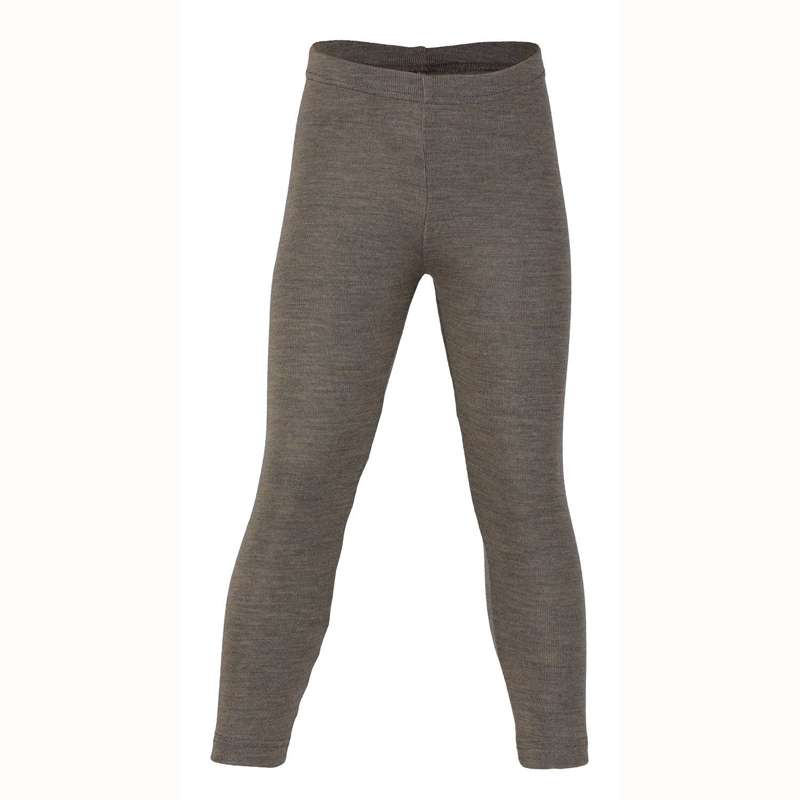 Engel Natur Byxor/Leggings - Ull/Silke - Valnöt 