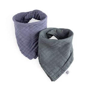 Sebra Filt - 2-pak - Musselin - Blå/Grön 